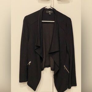 MOSSIMO Open Front Cardigan/Jacket Women’s Size:Medium  Black  EUC